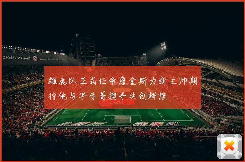 雄鹿队正式任命詹金斯为新主帅期待他与字母哥携手共创辉煌